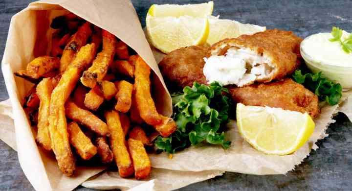 Kombucha-Battered Fish & Chips