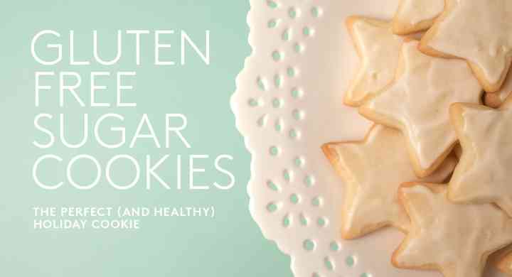 Star-Shaped Gluten Free Sugar Cookie with White Icing