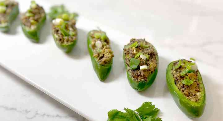 Healthy Jalapeno Poppers