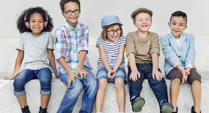 5 Cute Kids Smiling
