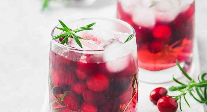 Sparkling Cranberry Kombucha
