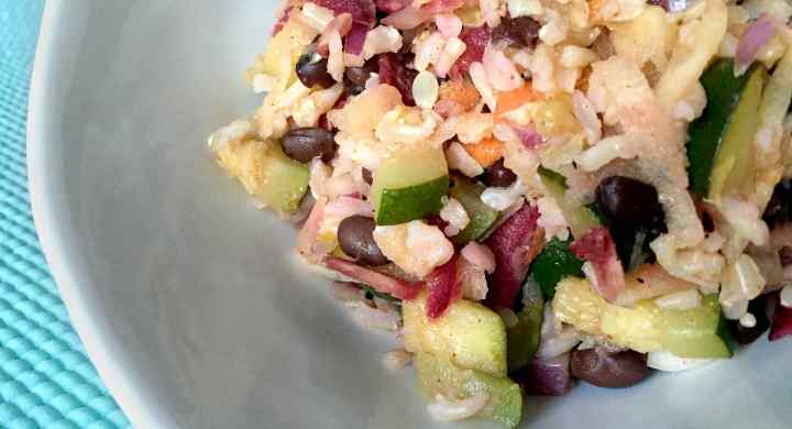 Cinco de Mayo Brown Rice Salad