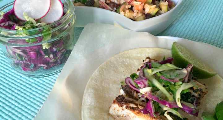 Blackened Mahi Mahi Tacos